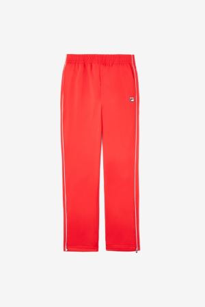 FILA Italia Track Pants Red / White,Womens Clothing | CA.AYDLKF568